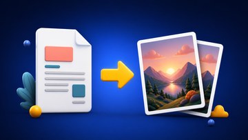 PDF para JPG Online Grátis: Converter Páginas em Imagem
